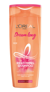L'Oreal Paris Dream Long Restoring Shampoo, Weakened Long Hair, 360ml (4815833989205)