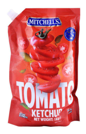 Mitchell's Tomato Ketchup Pouch 1000gm (4613435359317)