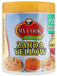 My Cook Zarda Yellow Food Colour, 25g (4804261838933)