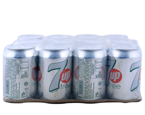 7UP Free Can (Local) 300ml, 12 Pieces (4804362731605)