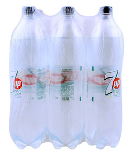 7UP Free 1.5 Liters, 6 Pieces (4804364075093)