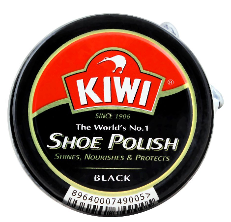 Kiwi Shoe Polish, Black, 20ml (4805913280597)