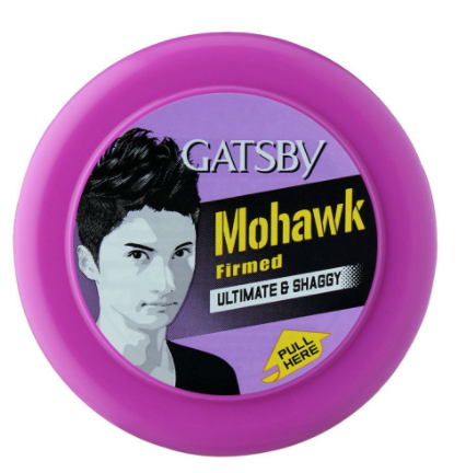 Gatsby Mohawk Firmed Ultimate & Shaggy Styling Hair Wax, 75gm (4810168467541)