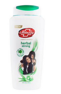 Lifebuoy Herbal Strong Milk Protein + Aloe Vera Strength Shampoo, 650ml (4809514254421)