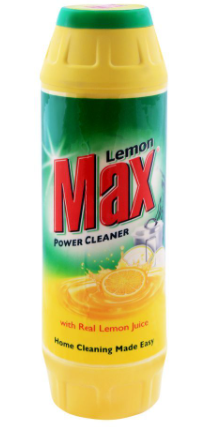 Lemon Max Power Cleaner, Dishwash Powder, Bottle, 450g (4807094239317)