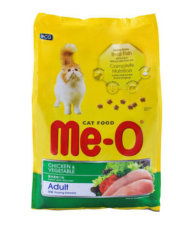 Me-O Adult Chicken & Vegetable Cat Food 3 KG (4808670543957)