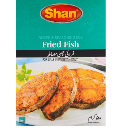 Shan Fried Fish Recipe Masala 50gm (4803055386709)