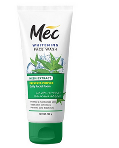 Mec Whitening Neem Extract Facewash 100 gm