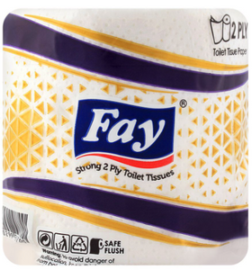 Fay Toilet Tissue Roll, Single (4806418006101)