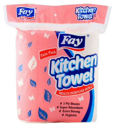 Fay Kitchen Towel Roll, Twin Pack (4806420791381)