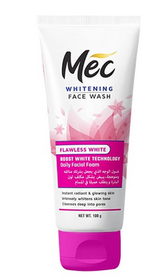 Mec Whitening Flawless White Facewash 100 gm
