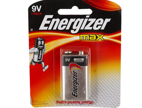 Energizer Max 9V 1 Card