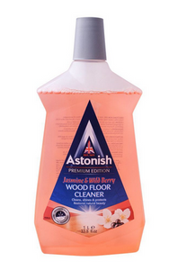 Astonish Wood Floor Cleaner, Jasmine & Wild Berry, 1 Liter (4808604024917)