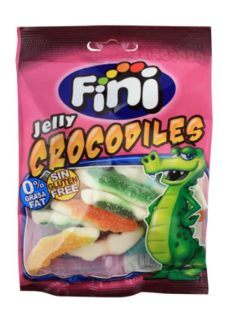 Fini Crocodiles Jelly, Gluten Free, 80g (4808670117973)