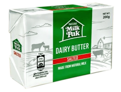 Nestle Milk Pak Salted Dairy Butter 200gm (4800402620501)