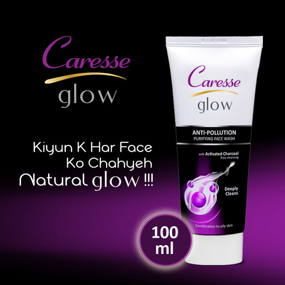 Caresse Glow Anti-Pollution Purifying Face Wash 100ml (4834511388757)
