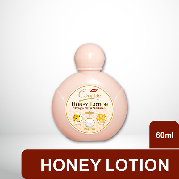 Caresse Honey Lotion Small 60ml (4834491695189)