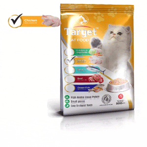 Target Cat Food Chicken 500gms (4636147613781)