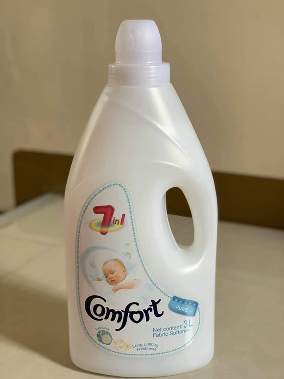 Comfort Fabric Conditioner 7in 1 - Natural Gentle and Mild, 2L Pack