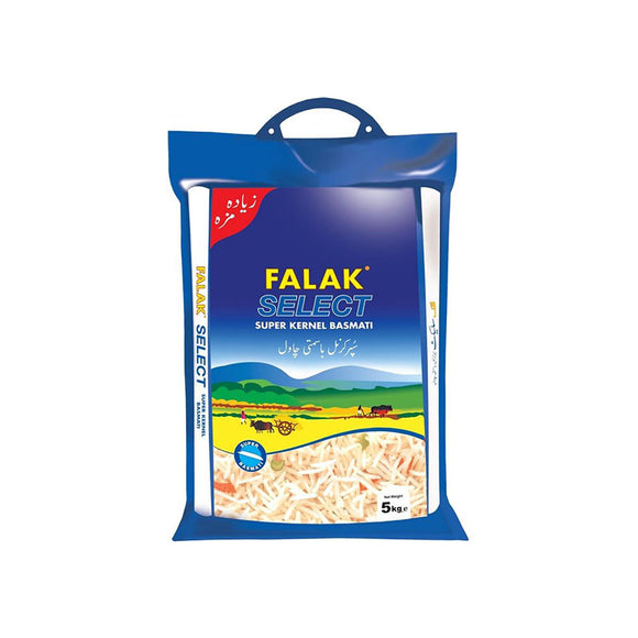 Falak Super Super kernal basmati Rice Chawal 5kg (4721204920405)