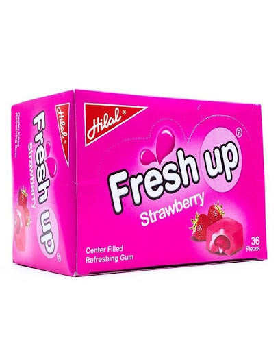 Hilal Fresh up Strawberry 36 Pcs Box (4698558496853)