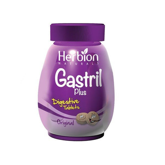 Herbion Gastril Plus – Plain Jar 120 Tablets