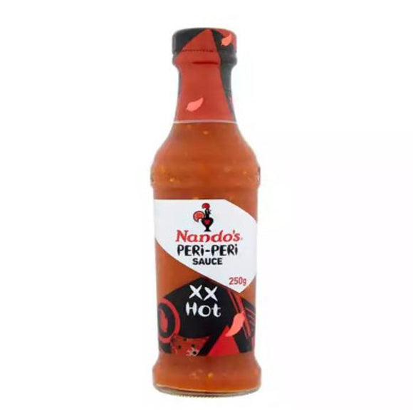 Nandos Peri Peri Hot Xx Sauce 250gm (4643425124437)