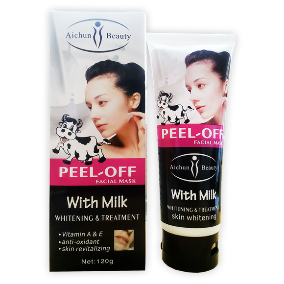 Peel-Off Facial Mask (With Milk Brightening & Treatment) (4824455282773)