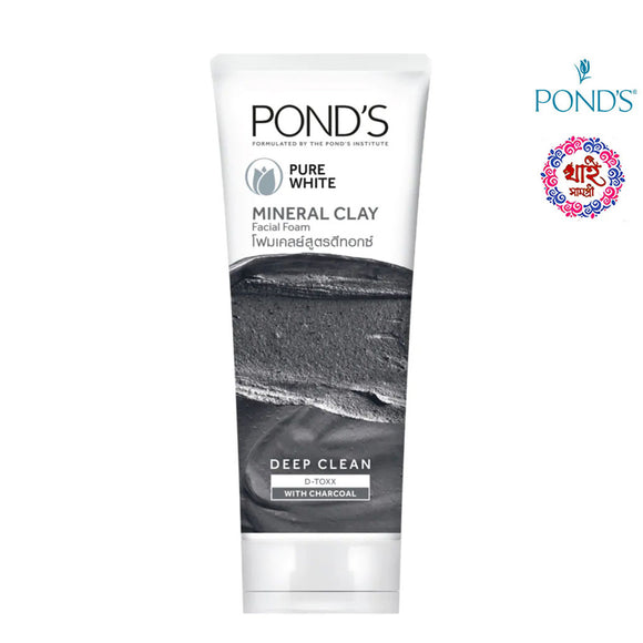 Pond's Pure White Mineral Clay Face Wash 100g