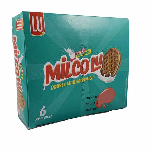 MILCOLU DOUBLE MILK SANDWICH BISCUIT SNACK PACK (4740940038229)