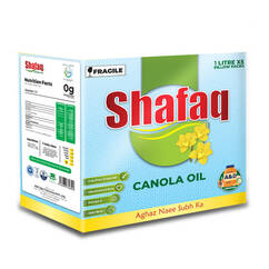 Shafaq Canola Oil 1*5pcs Ltr