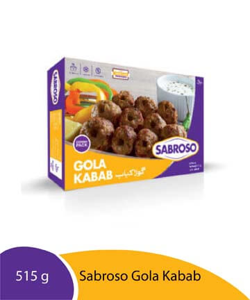 Sabroso Gola Kabab, Chicken, 515g (4750527103061)