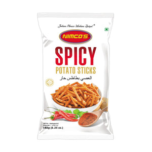 Nimco Spicy Potato Sticks 180gram (4703438372949)