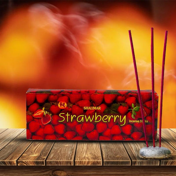 Strawberry Incense Sticks Pack of 6 (4824414060629)