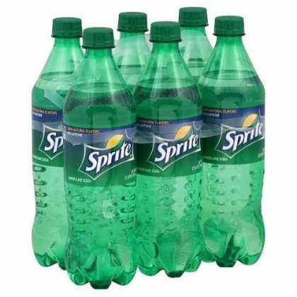 Pack 6 Sprite Bottles 2.25Ltr Soft drinks (4629795733589)