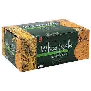 LU Wheatable Sugar Free Biscuits, 6 Snack Packs (4691966492757)