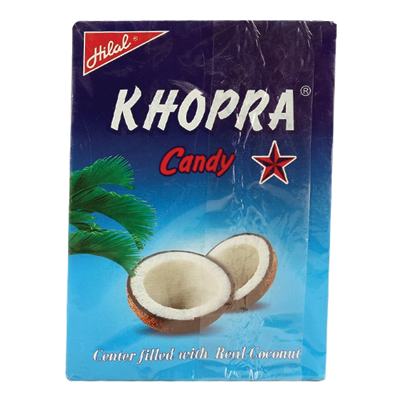 Hilal Khopra Candy Box 50 Pcs Box (4698618855509)