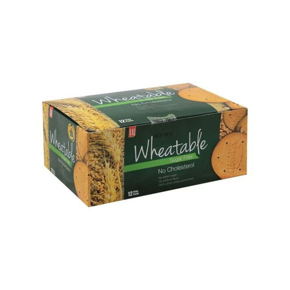 LU Wheatable Sugar Free Biscuits, 12 Ticky Packs (4763898839125)