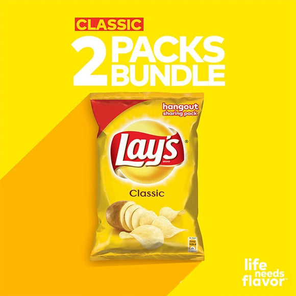 Pack Of 2 Lay's Classic 65 gm (4632352227413)