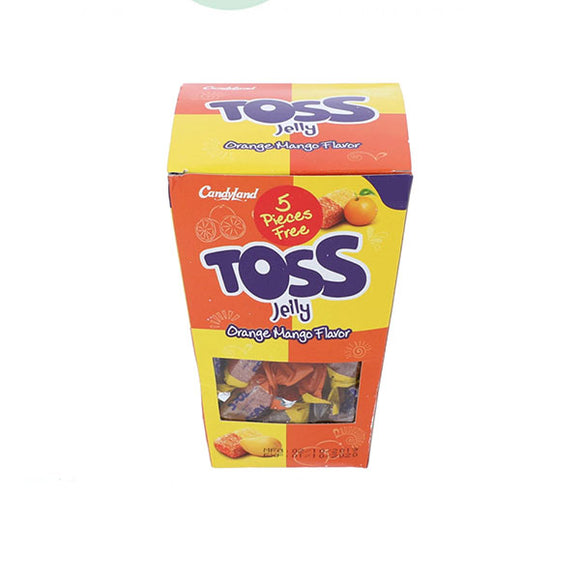 Candyland Toss Jelly Orange Mango Flavor 60Pcs 300g (4653744291925)