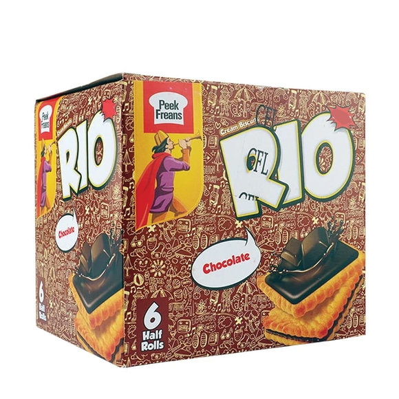 Pack of 6 Peek Freans Rio Chocolate Half Roll (4694339616853)