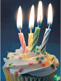 Packs Of 10 Relighting Birthday Candles - Multicolour (4624289988693)