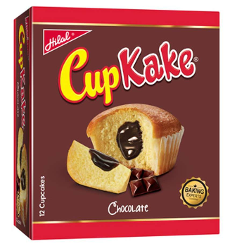Hilal Cup Kake, Chocolate, 12 Pieces, 22g (4804246306901)