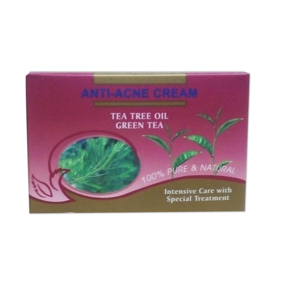 Tea Tree Oil Green Tea (Anti-Acne Cream) (4824449908821)