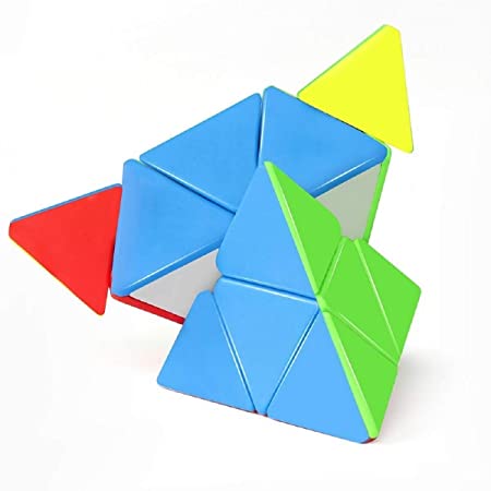 Pyramid Cube 3x3 High Speed Magic Triangle Pyramind Puzzle Cube (4840139456597)
