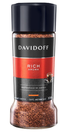 Davidoff Rich Aroma Instant Coffee, 100g (4803581935701)