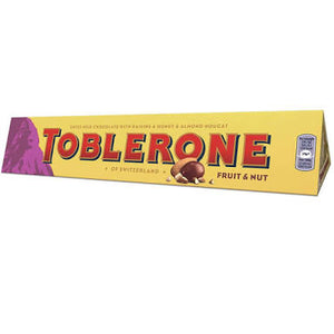 Toblerone Milk Chocolate Bar with Fruit & Nuts 200g (2x100g) (4770349121621)