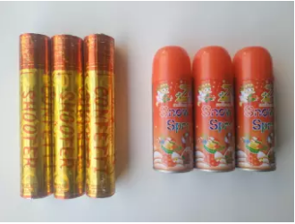 Party combo 3 Poppers 3 Snow spray small (4624260005973)
