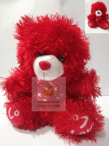 Red Teddy Bear Soft Stuffed for Child Girls, Lover, Birthdays & Valentines Gift (4838292553813)