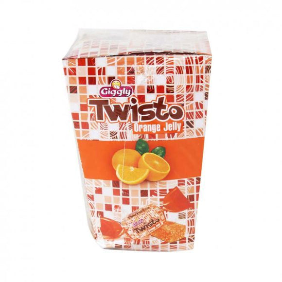 Giggly Twisto Orange Jelly Box 60 candies (4653847347285)